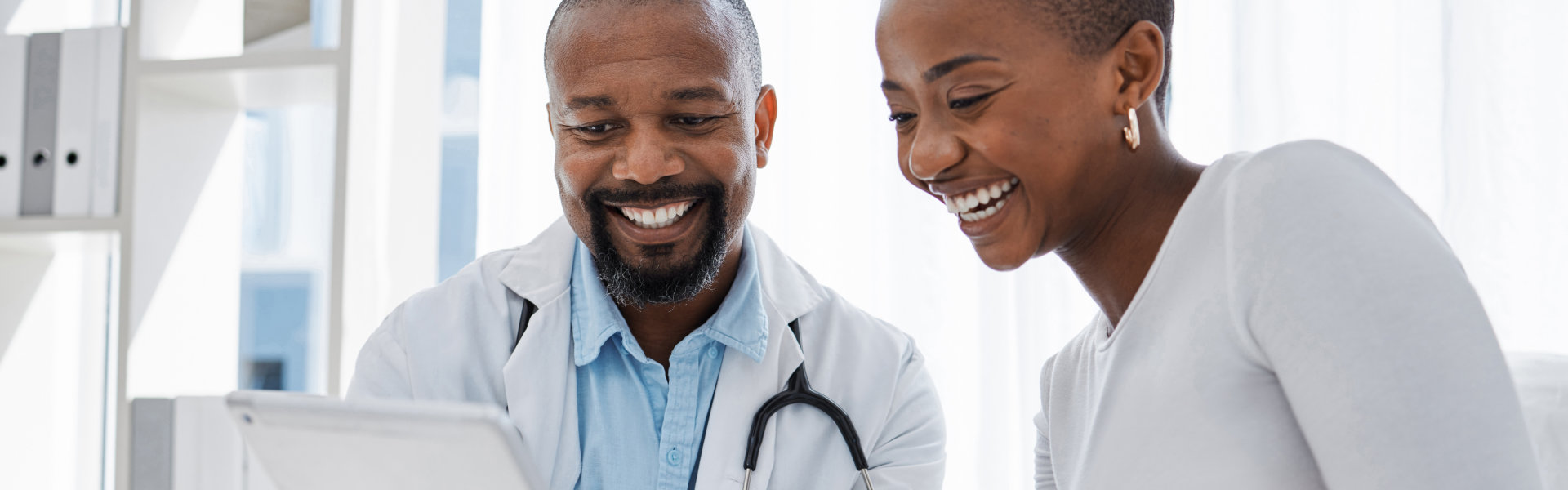 doctor smiling